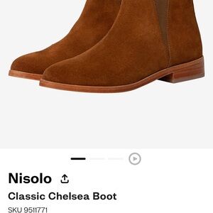 BRAND NEW Nisolo Classic Chelsea Boot - Brown